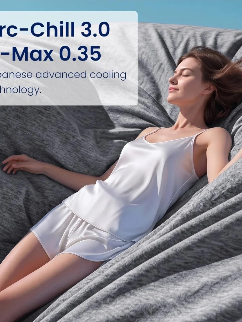 NEW! Cooling Blanket, King Size For Hot Sleepers